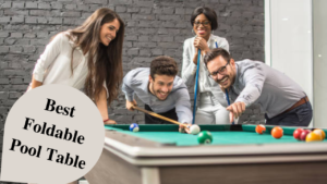 best foldable pool table