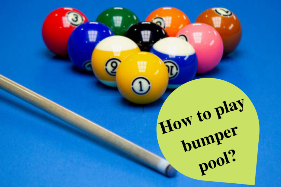 How to play bumper pool