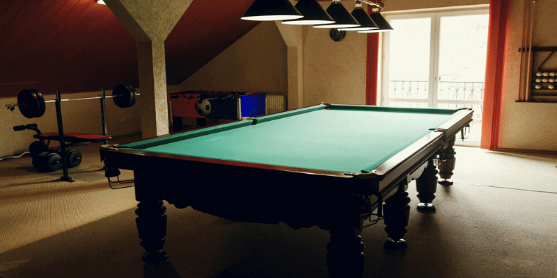What is the pool table weights?