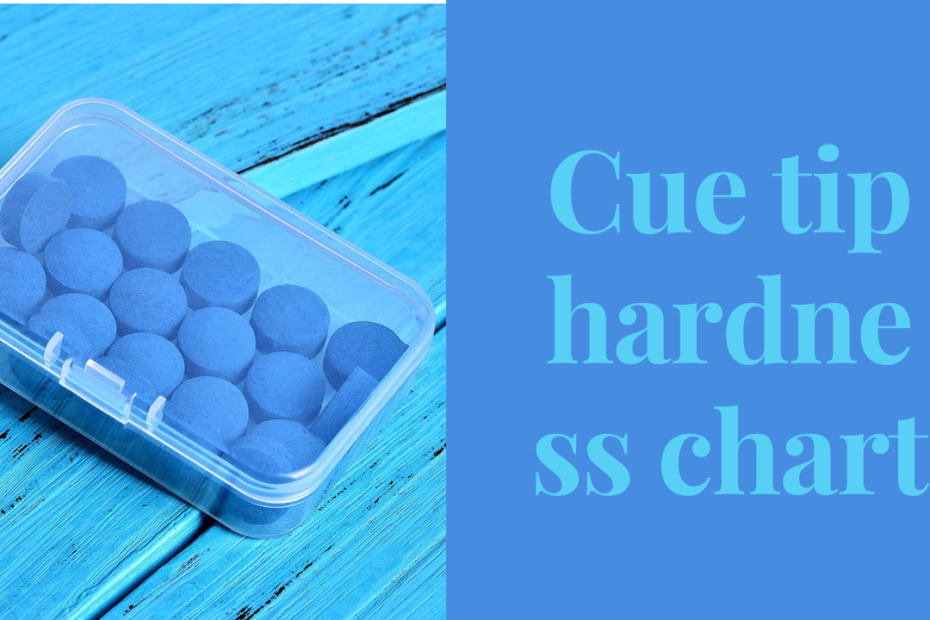 cue tip hardness chart