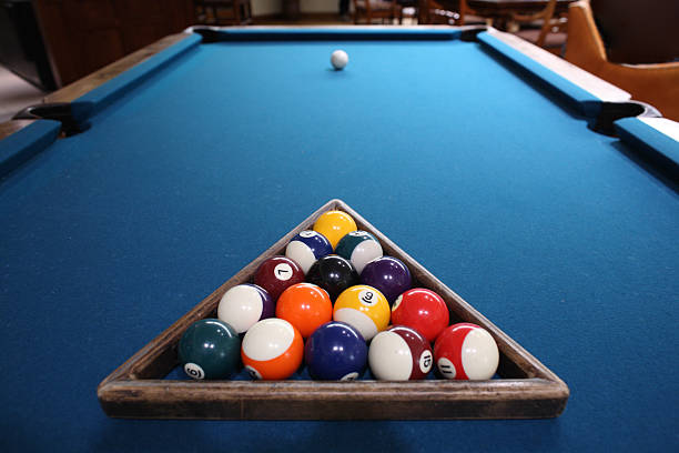 how to rack pool balls
