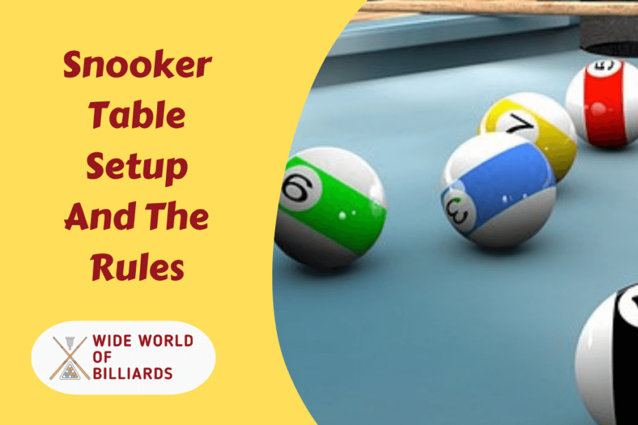 Snooker Table Setup And The Rules